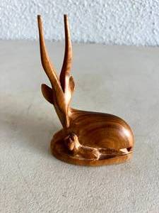 Hand Carved African Antelope - Made in Kenya