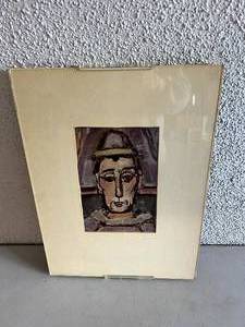 Clown in Glass - Unknown Artist