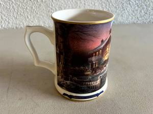 Terry Redlin Beer Stein Trimming the Tree 1946A