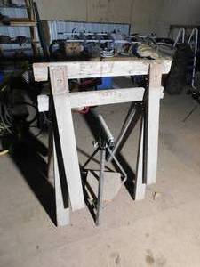 lot 16 image: Sawhorse Set