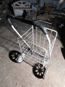 lot 77 image: Flee Market Shopping Cart