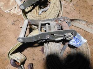 lot 80 image: Heavy Duty Ratchet Straps