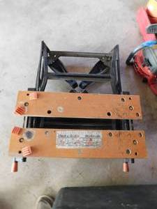 lot 115 image: Black and Decker Workmate Table