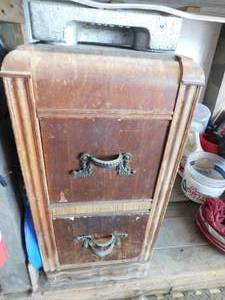 lot 141 image: Two Drawer stand W Contents