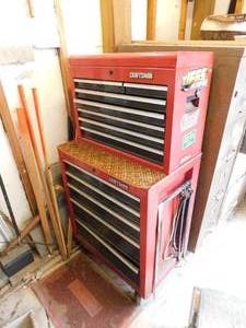 lot 143 image: Craftsman Tool Box W Contents
