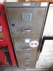 lot 155 image: File Cabinet W Contents