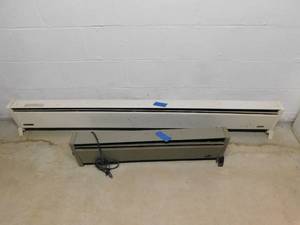 lot 221 image: (2) Electric Baseboard heaters