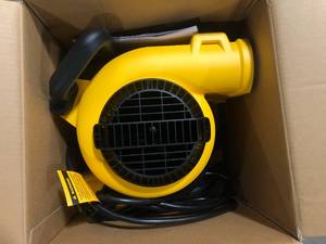 DEWALT Portable Air MoverFloor Dryer Blower Fan Customer Returns See Pictures