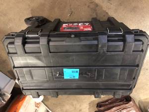 Lot of Assorted Tool Boxes Various Sizes and Conditions  Customer Returns See Pictures