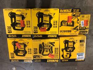 Lot of Assorted Dewalt Power Stations Various Sizes and Conditions Customer Returns See Pictures