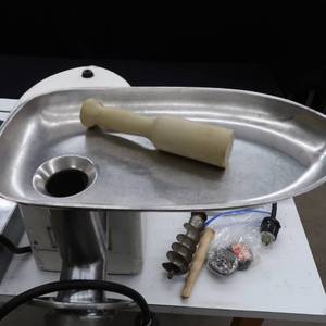 lot 1 image: TOLEDO CHOPPER MEAT GRINDER WITH EXTRAS