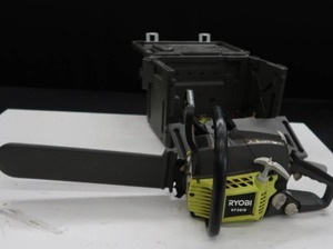 lot 10 image: RYOBI 18 38cc CHAIN SAW.  RY3818