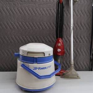 lot 111 image: BISSELL POWER LIFTER  DIRT DEVIL POWER STICK