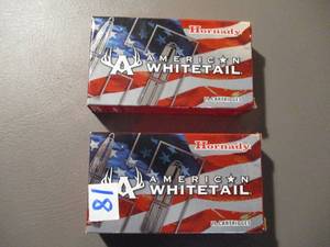 lot 18 image: Hornady American Whitetail Cartridges