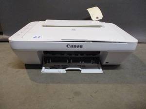lot 26 image: White Canon Pixma Printer