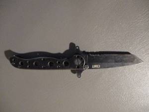 lot 46 image: Black CRKT Folding Knife