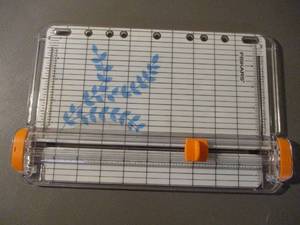 lot 57 image: Fiskars Brand Sliding Paper Cutter
