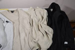 Box of Assorted Clothes, Jackets