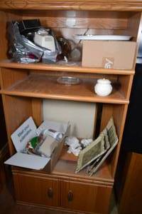 Shelf Pictured - DOES NOT INCLUDE CONTENTS OF SHELF
