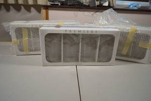 3ct Premier Furio 16oz Cooler Glasses 4pc Set