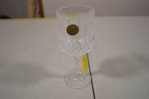Longchamp 5 34oz Cristal DArques Genuine Lead Crystal Wine Glasses 6pc Set