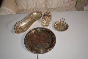 Set of Assorted Silver Tableware