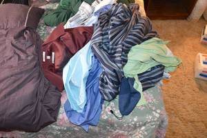Assorted Dress Shirts, Mens Large