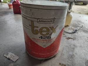 lot 9 image: Tex Fryer shortening barrel