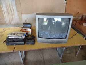 lot 28 image: DVDs and TV