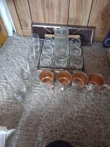 lot 101 image: Drinking Glasses
