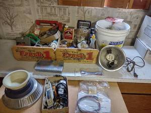 lot 146 image: Wood Boxes and All Contents Pictured