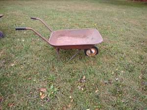 lot 164 image: Vintage Wheel Barrow