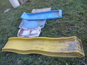 lot 173 image: Slide and Sleds