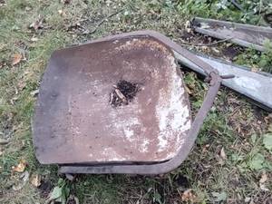 lot 181 image: Vintage Steel Pull Sled