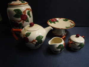 Franciscan Apple Dishes