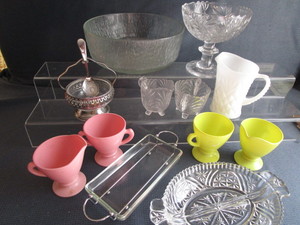 Bowls, Cream & Sugars, Pitcher, Relish