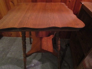 Oak Lamp Table