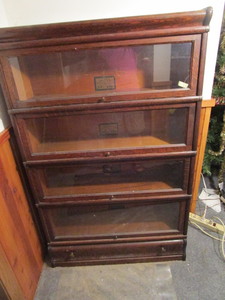 Antique Stacking Lawyers Bookcase