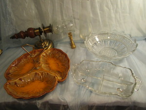 Relishes, Wall Sconce, Candle Stands