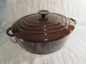 Cast Iron Enameled Roaster