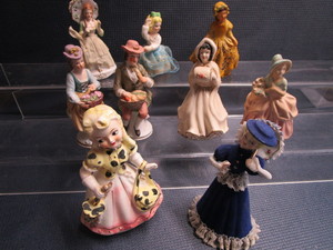 Figures with Plaster