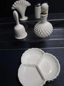 Milk Glass Pieces
