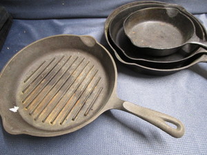 Cast Iron Fry Pans