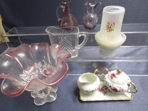 Crackle Glass, Vintage Kitchenwares