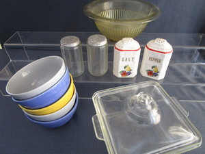Shakers, Soup Bowls, Casserole