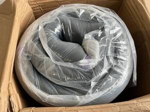 lot 110 image: Sersper Purple 12 inch Medium Firm Foam Blend 5-Zone Innerspring Pillow Top Queen Mattress