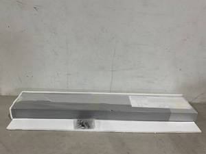 lot 309 image: Marsmiles 48 Inch Floating Wood Fireplace Mantel, Walnut