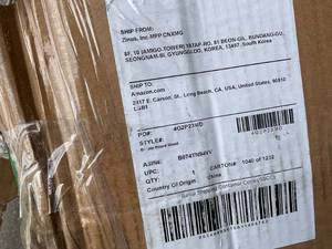 lot 132 image: ZINUS Deepak Easy Assembly Wood Slat 1.6 Inch Full Size Bunkie Board