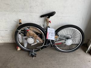 lot 133 image: Huffy Marker Grey Full Suspension Mountain Bike