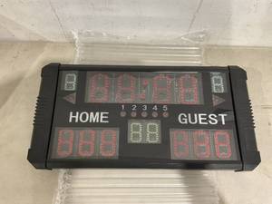 lot 357 image: Spolehli Multisport Portable Tabletop Led Scoreboard